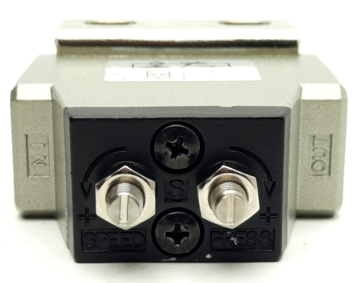 New SMC NASS300-N02B-X202 Pneumatic Slow Start Valve 0.7MPa Max 1/4" NPT W/Bracket