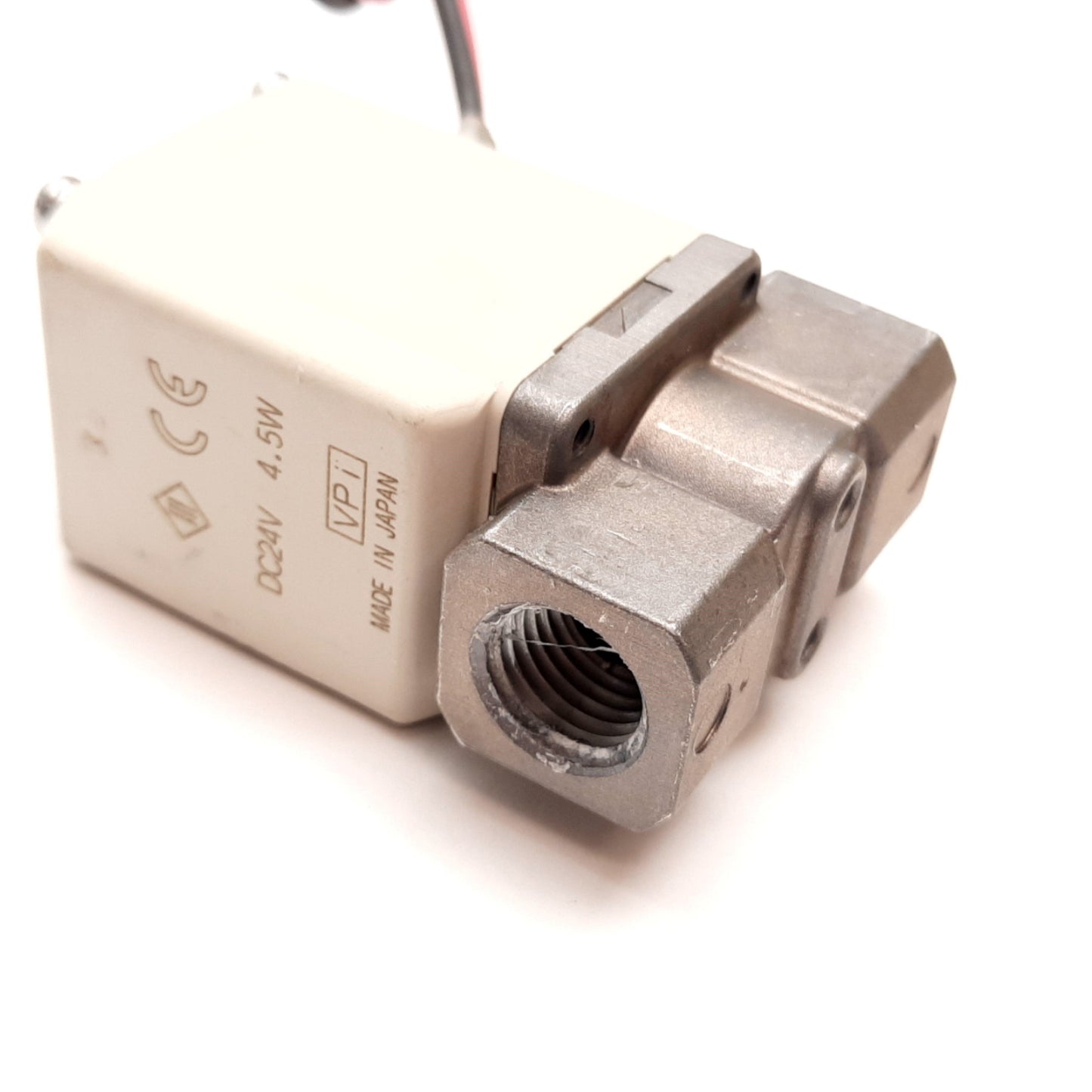 Used SMC VX210FAB Solenoid Valve, Voltage: 24VDC, Pressure: 0.2MPa, Ports: 1/4" NPT