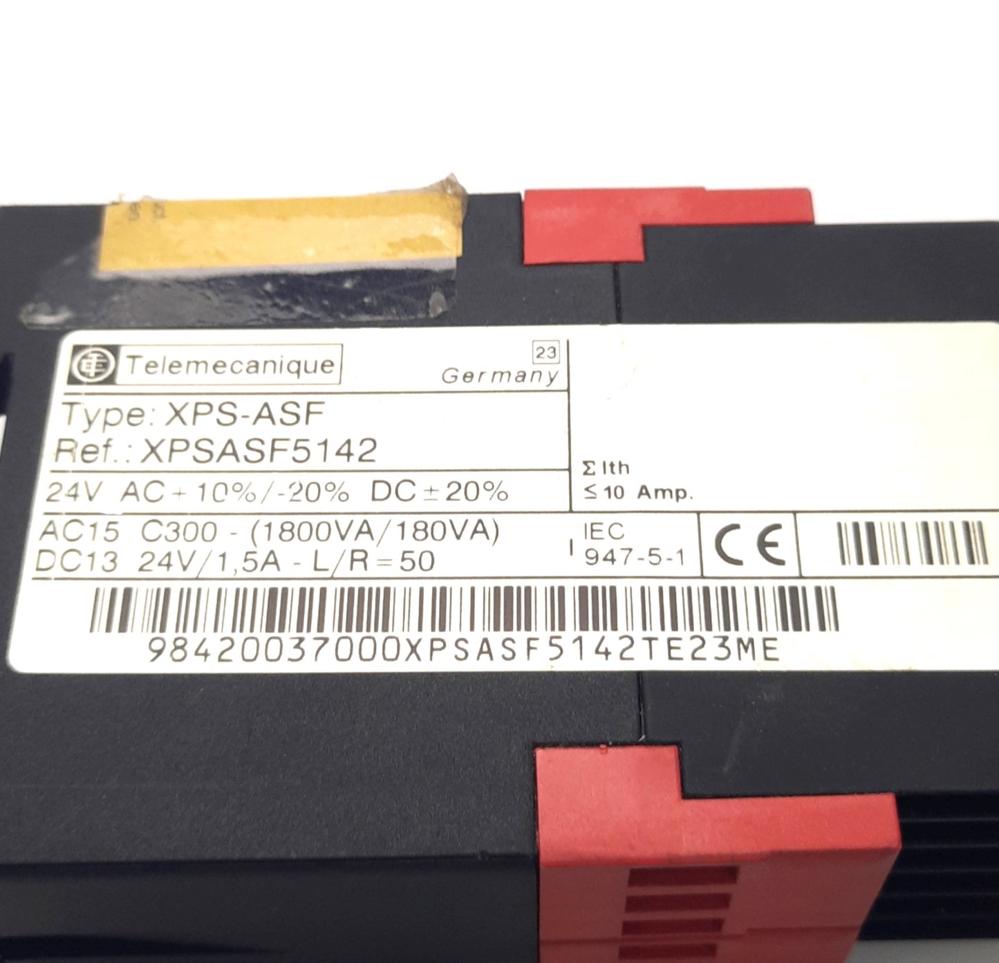 Used Telemecanique XPSASF5142 Preventa Safety Relay 24v AC/DC Supply, 2NC Outputs