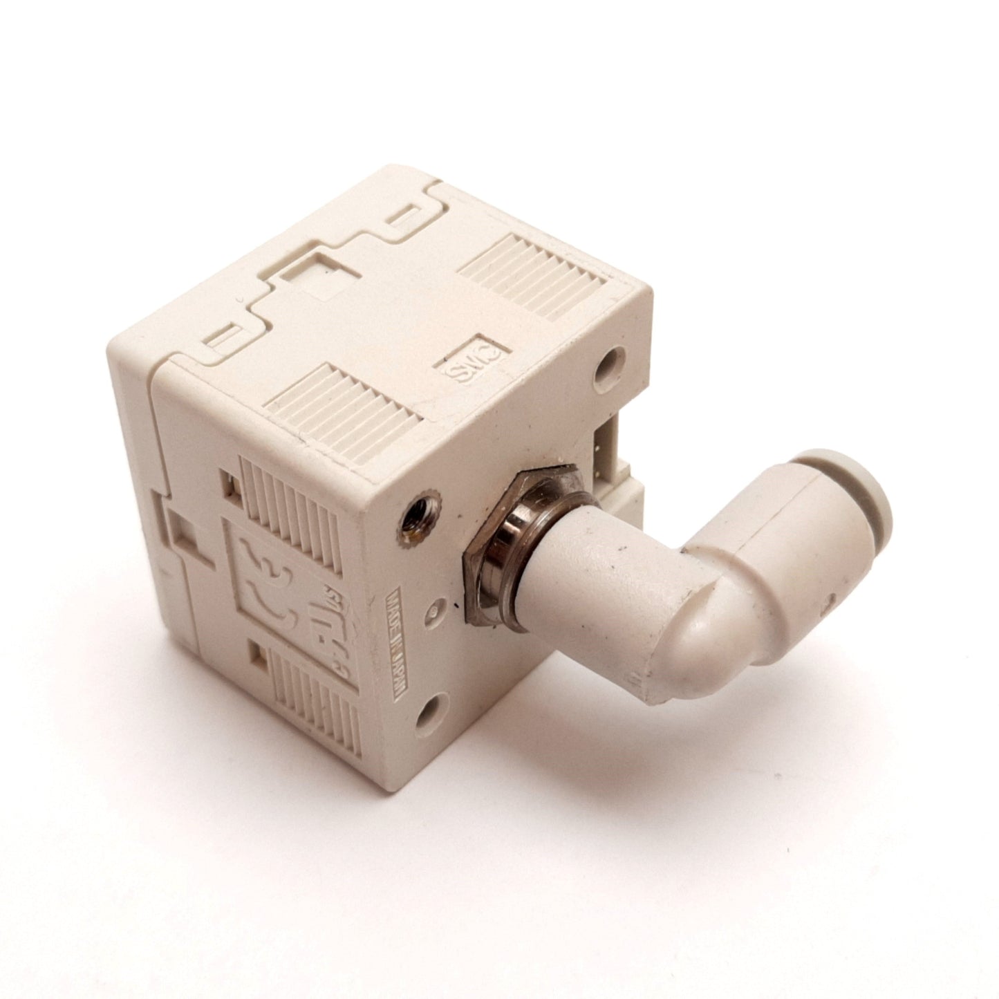 Used SMC ISE30-C4L-65 Pressure Switch, -0.1 to 1.0MPa, 12-24VDC, 4mm Push Connect