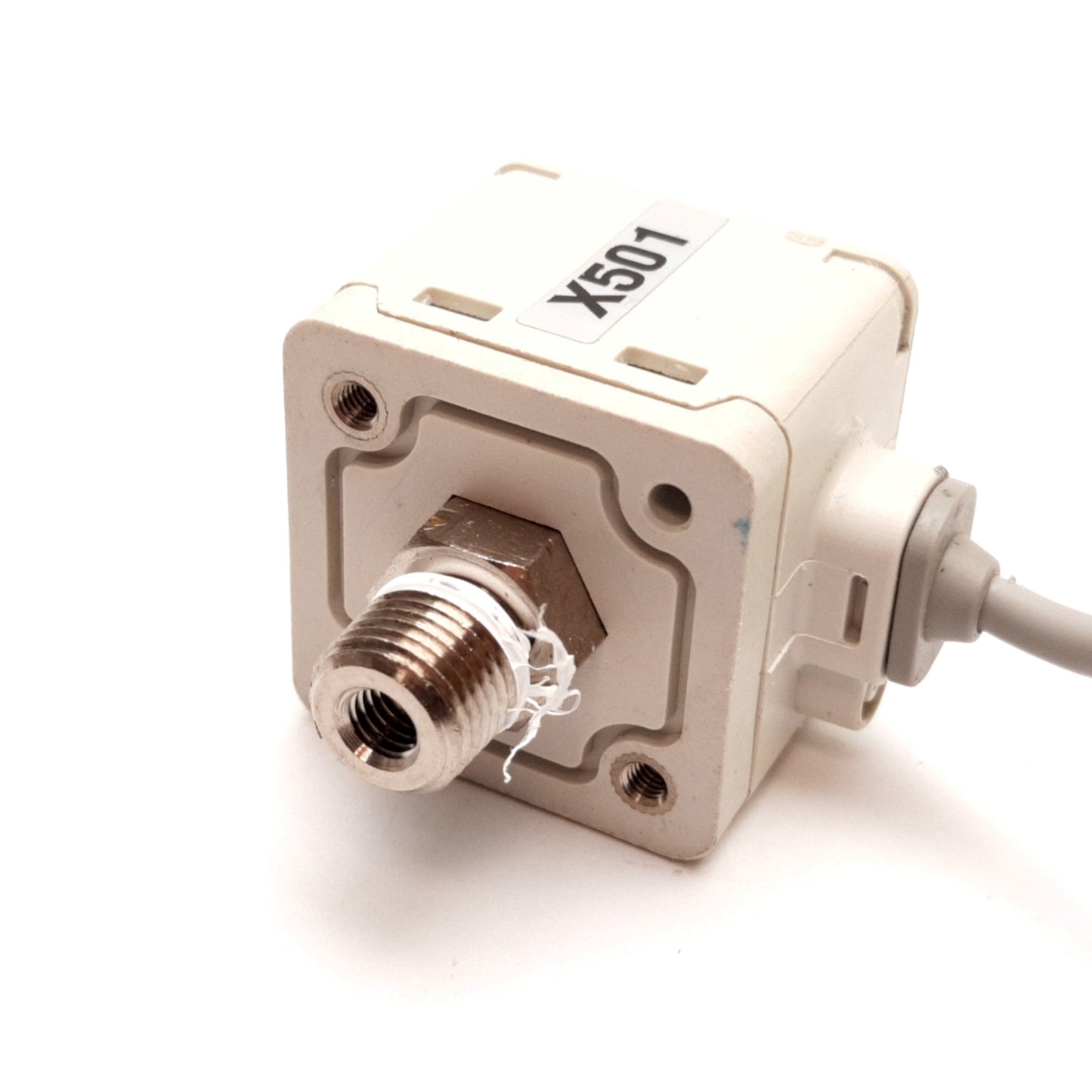 Used SMC ISE40A-N01-Y Pneumatic Digital Pressure Switch -0.1 to 1.0MPa, 12-24VDC