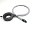 Used Volpi V 4103 10527 Fiber Optic Ringlight Guide, 15mm Input, 50mm ID 90mm OD, 1M