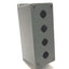 Used nVent Hoffman E4PBX Extra-Deep Pushbutton Enclosure, 10" x 4.75" x 4"