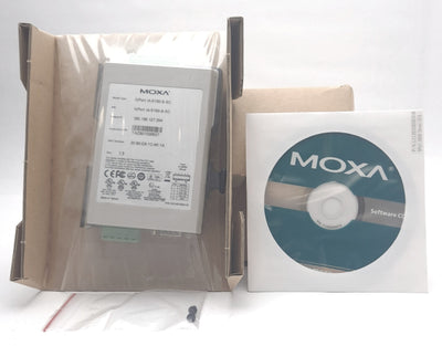 New Moxa NPort IA-5150-S-SC Serial Device Server, 12-48VDC Input, 555mA @ 12VDC