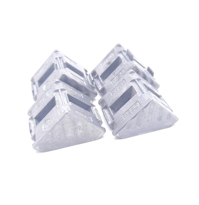 New Lot of 4 Bosch 3842523525 Profile Mounting Bracket Connecting Gusset 30 x 30mm