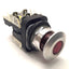 Used Allen-Bradley 800T-FXQH24RA1 LED Illuminated E-Stop Push/Pull, Red, 1NO 2NC