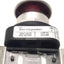 Used Allen-Bradley 800T-FXQH24RA1 LED Illuminated E-Stop Push/Pull, Red, 1NO 2NC