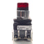 Used Allen Bradley 800T-QBH24RA2 Illuminated Pushbutton, Extended, Red, 2NO,24v AC/DC