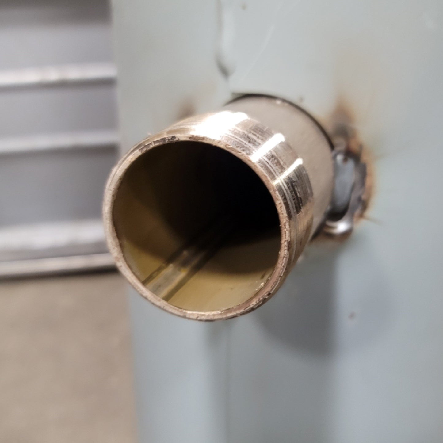 Used Watlow 7-10-340-68MB Watrod Circulation Heater 240VAC 3-Phase, 6kW, 1.5"NPT