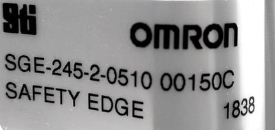 New Omron STI SGE-245-2-0510-00150C Safety Edge Sensor, 510mm x 25mm x 45mm, 120VAC