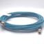 Used Lumberg Automation 0985 656 100/5M Cat 5e Ethernet Cable, 8-Pin Male M12 to M12