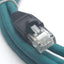 Used Lumberg Automation 0985 706 103/2M Cat 5E Ethernet Cable, RJ45 to M12, Cable 2M