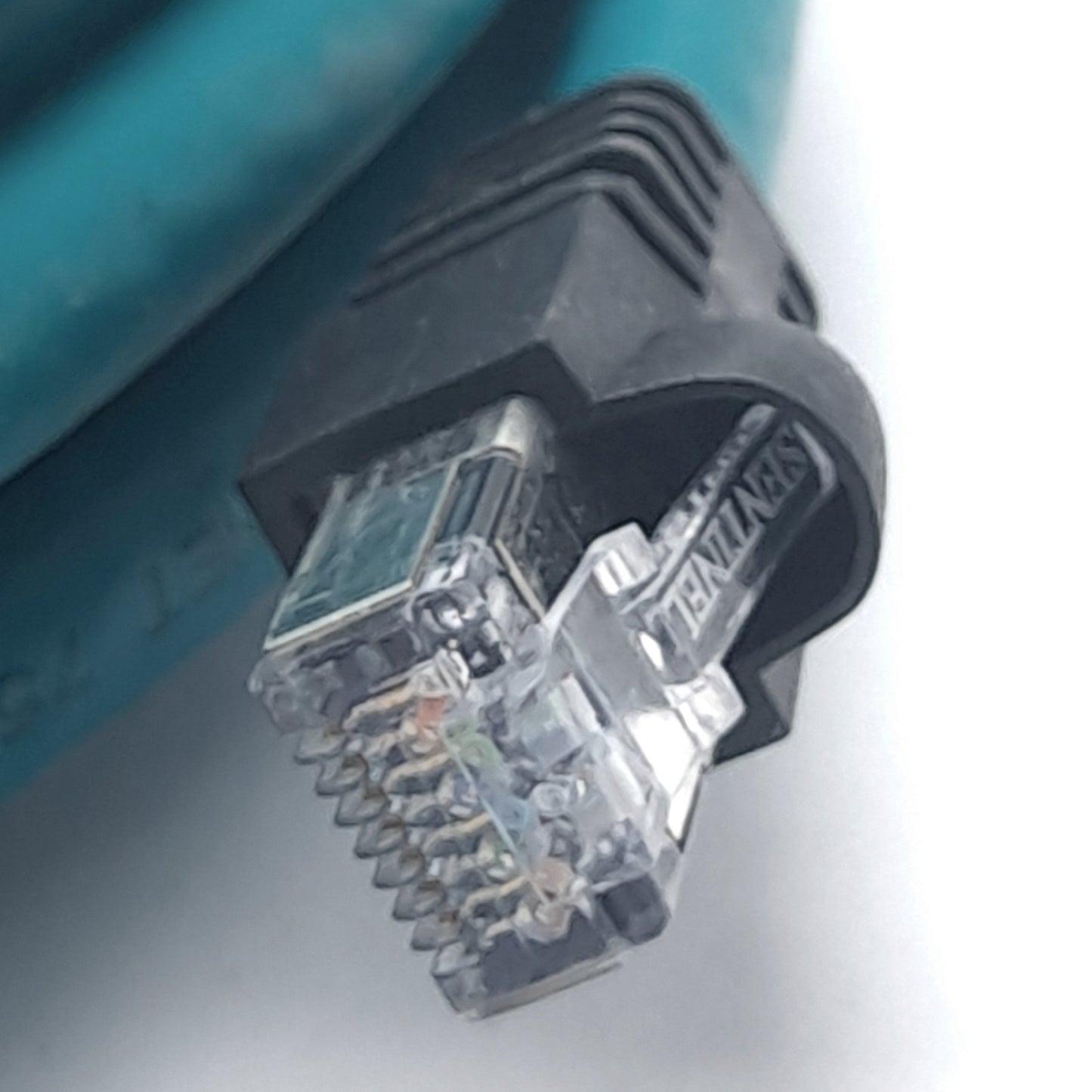 Used Lumberg Automation 0985 656 104/10M EtherNet Cat 5e Cable, M12 Female to RJ45