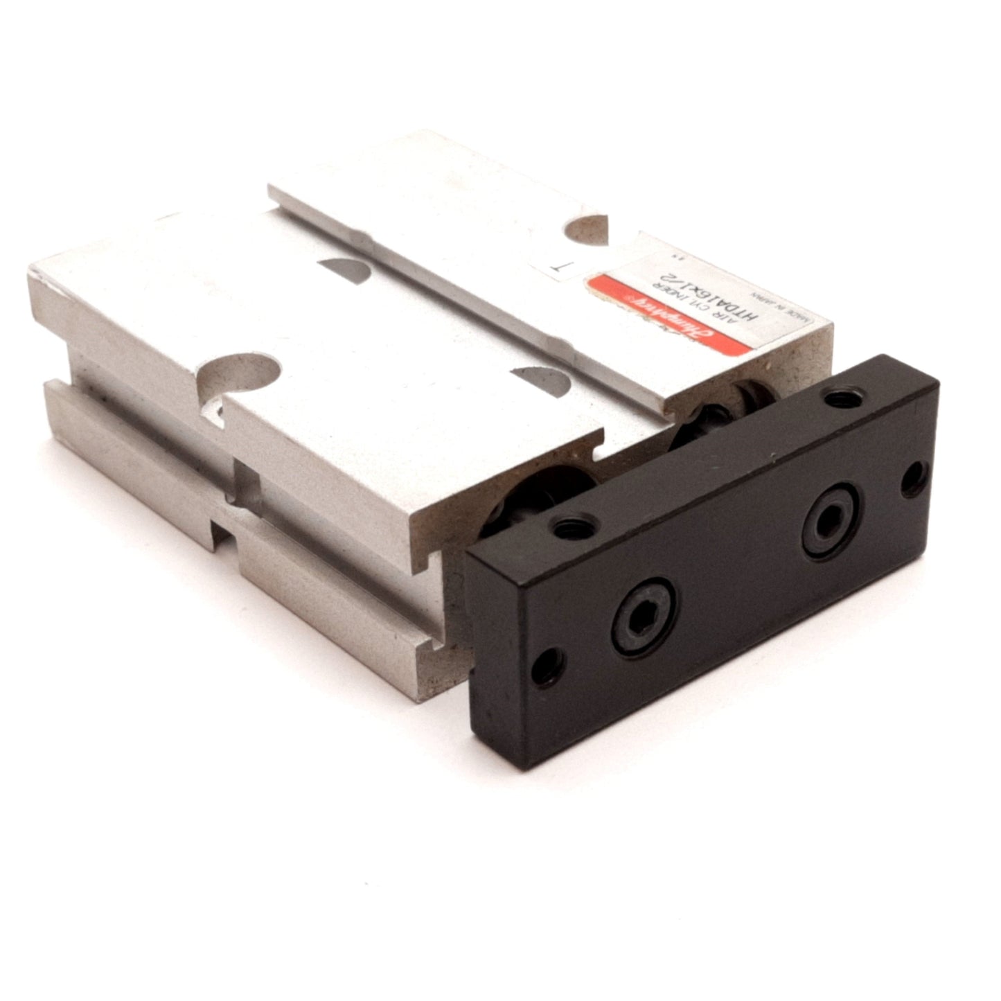 Used Humphrey HTDA16x1/2 Pneumatic Cylinder, Bore: 16mm, Stroke: 0.5" 12.7mm, M5x0.8