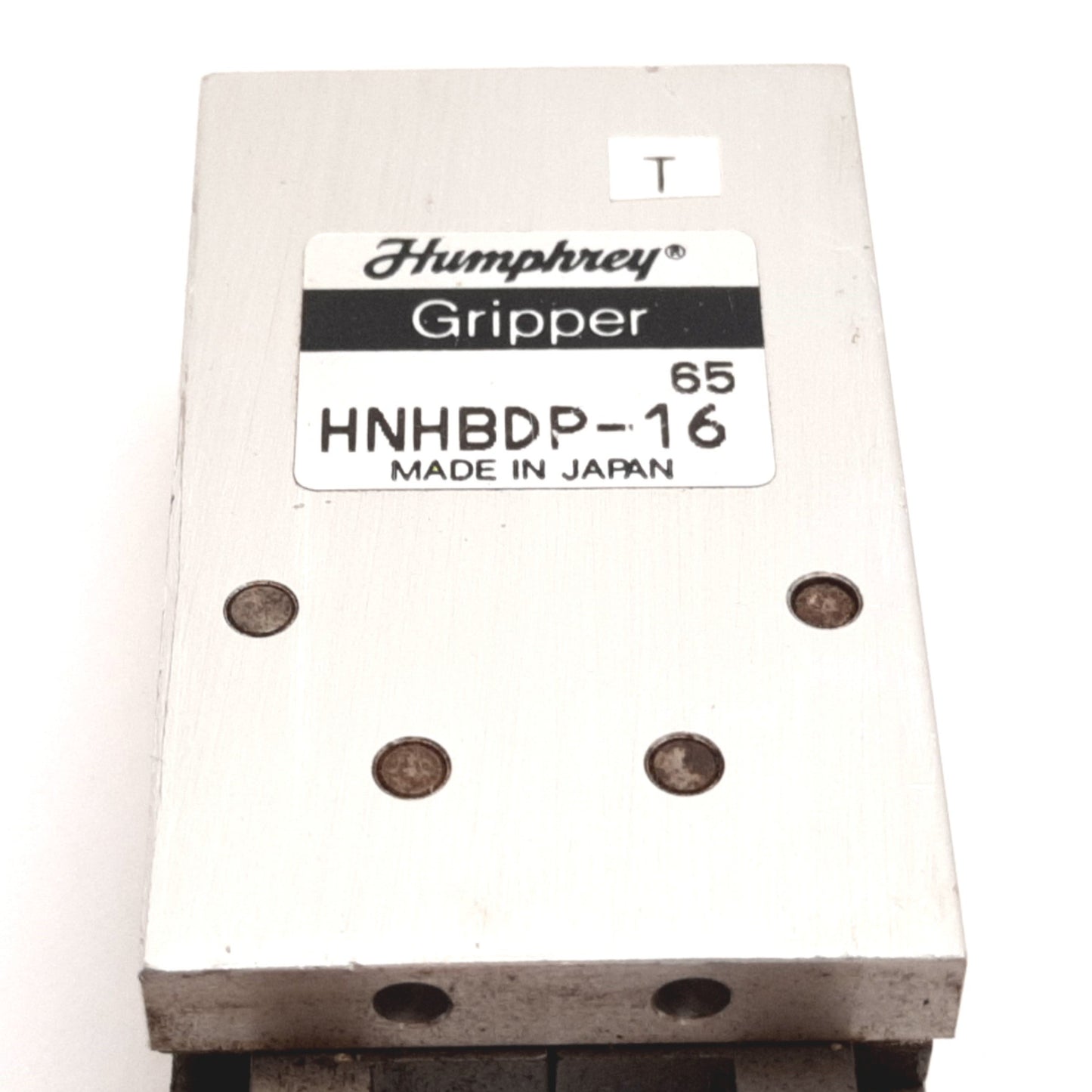 Used Humphrey HNHBDP-16 Pneumatic Gripper, Bore: 16mm, Stroke: 8mm (4mm/Finger)