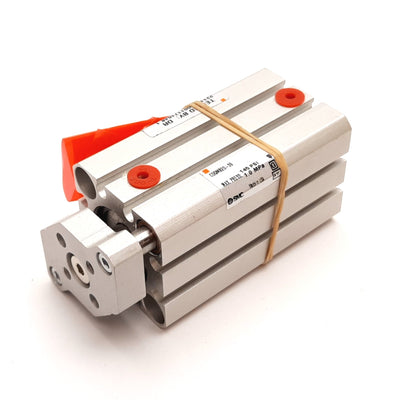 New SMC CDQMB20-35 Guided Cylinder, Bore: 20mm, Stroke: 35mm, 1.0MPa, M5x0.8