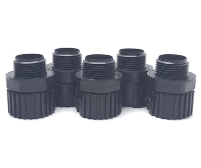 New – Open box Lot of 5 Murrplastik 83602654 Conduit Tubing Adapter NPT 3/4" Thread M25/P21(S)