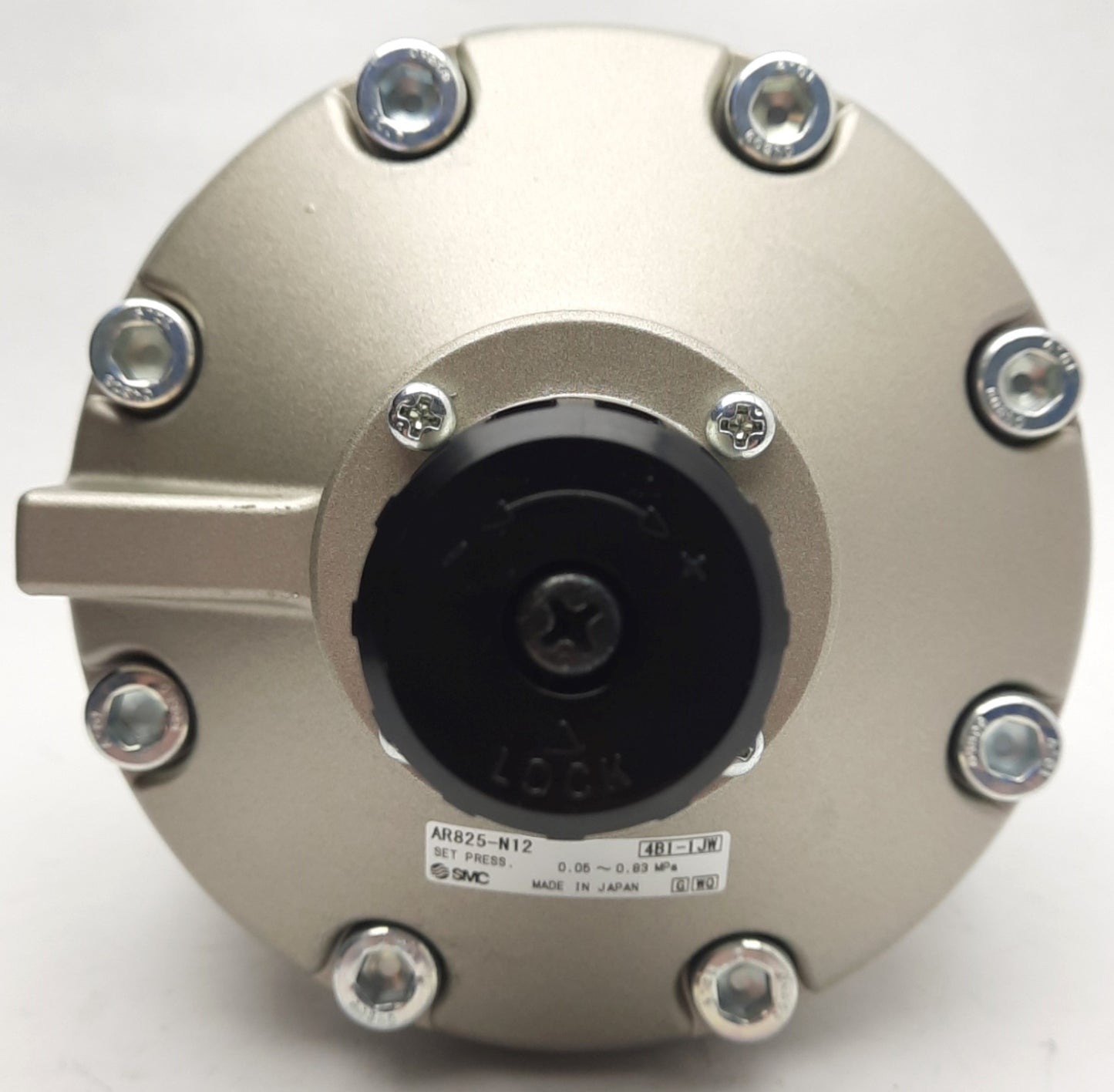 New – Open box SMC AR825-N12 Pilot Regulator, 0.05~0.83MPa Set, 1.0MPa Max, 1-1/4" NPT Ports