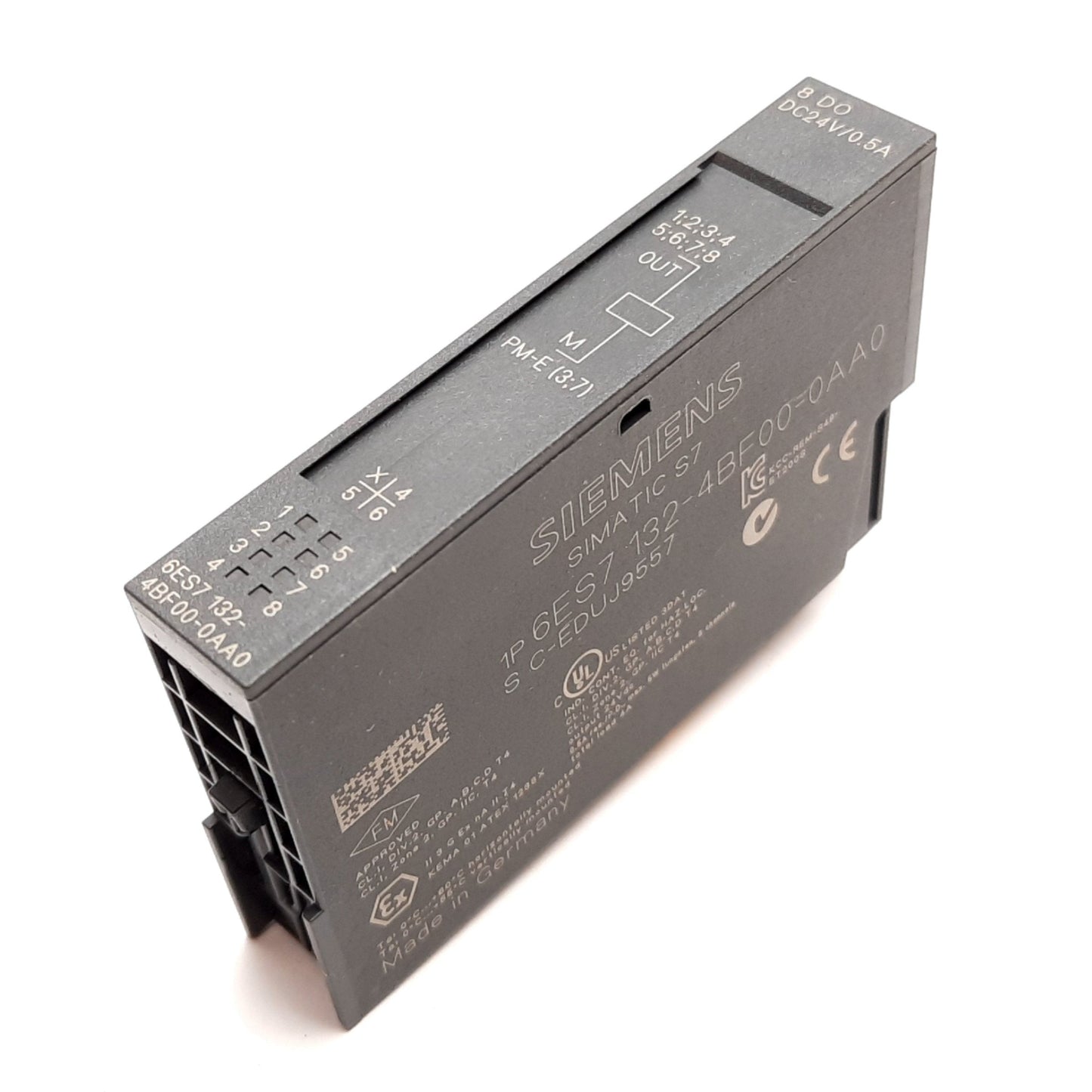 New Siemens 6ES7 132-4BF00-0AA0 Digital Output Module, 8-Point, Rating: 24VDC 0.5A