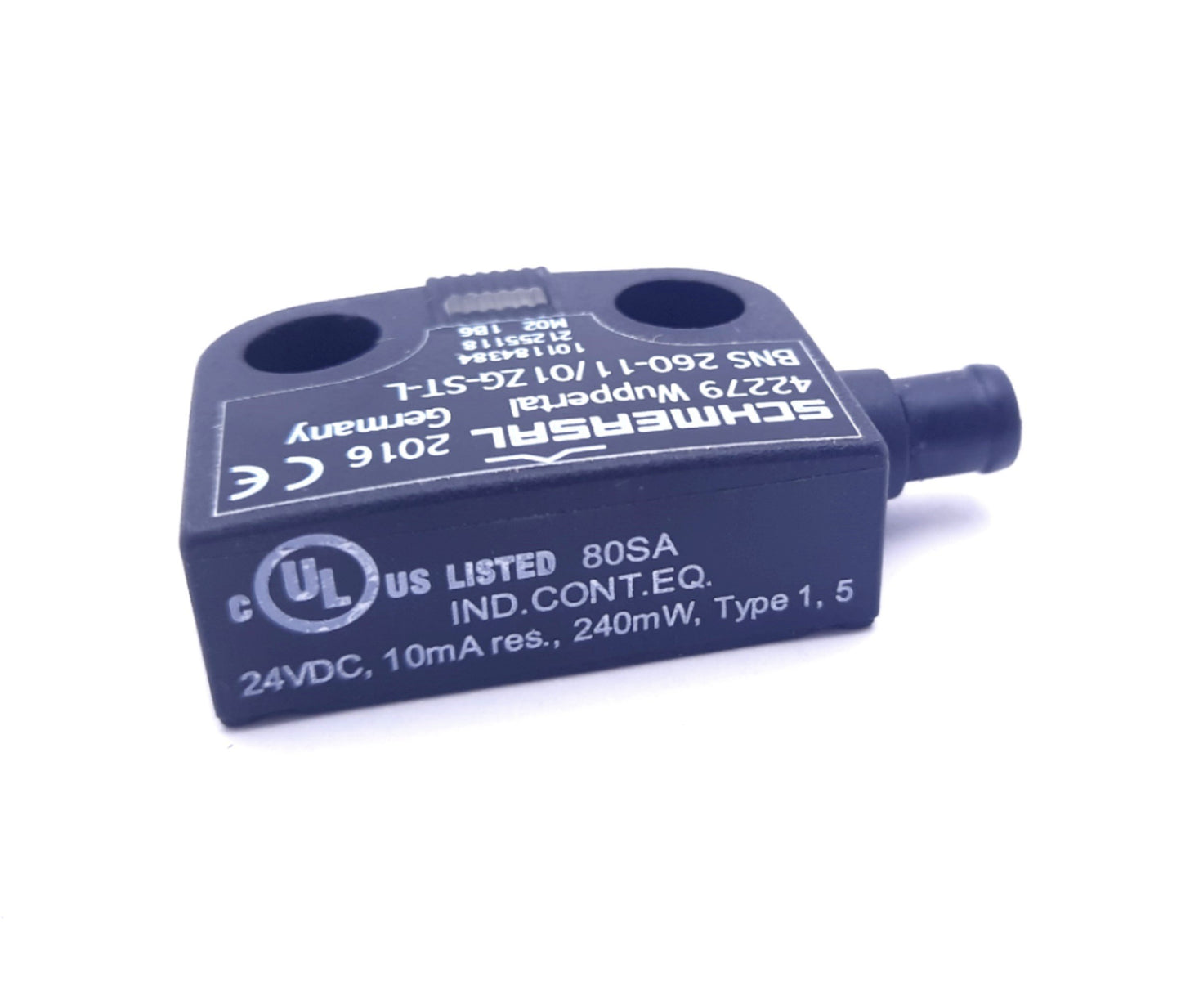 New – Open box Schmersal BNS 260-11/01ZG-ST-L Magnetic Non Contact Safety Switch 24 VDC NO/NC