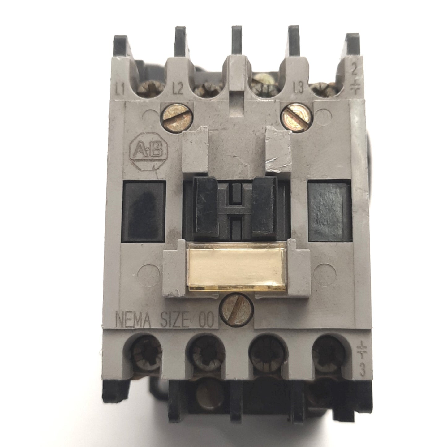 Used Allen Bradley 509-T0D Contactor 4 Pole 3 Phase, 600v AC 9A Max, 120V AC Coil