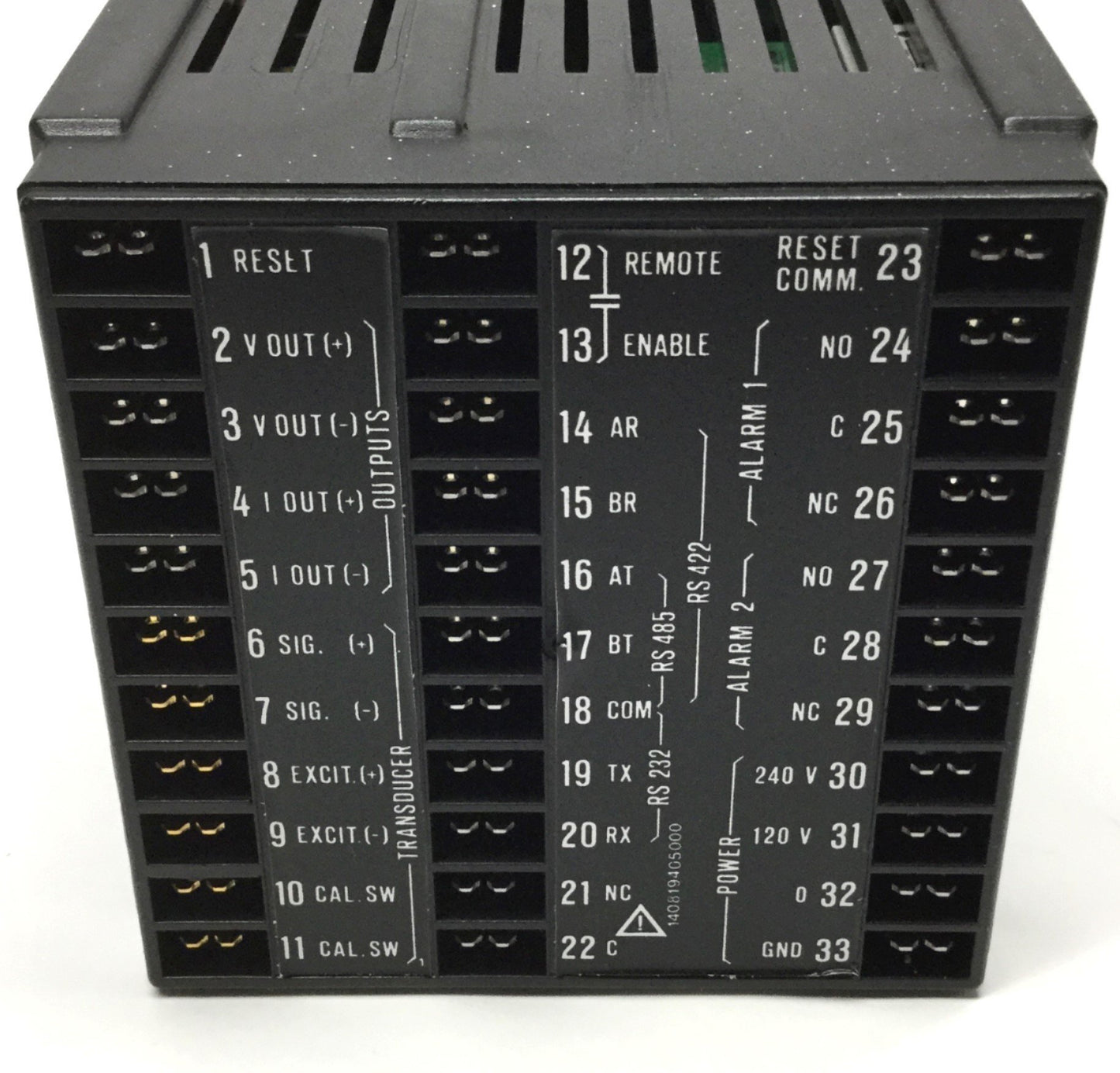 Used Dynisco MPR 690 Strain Gauge Bridge Pressure Indicator 5-Digit LED, 120/240VAC