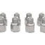 New – Open box Lot of 8 New SMC KQ2E08-G03N Bulkhead Union Air/Water Fittings, 3/8mm Tube