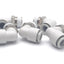 New Lot of 5 SMC KQ2L12-04S-X2 One-Touch Male Elbow Fitting, ø12 Tubing, 1/2R Port