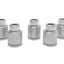 New Lot of 5 SMC KQ2S16-03NS Pneumatic Male Connector Hex Air Fittings, 16mm Tubing