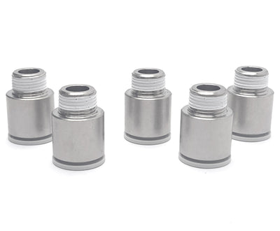 New Lot of 5 SMC KQ2S16-03NS Pneumatic Male Connector Hex Air Fittings, 16mm Tubing