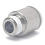 New Lot of 5 SMC KQ2S16-03NS Pneumatic Male Connector Hex Air Fittings, 16mm Tubing