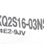 New Lot of 5 SMC KQ2S16-03NS Pneumatic Male Connector Hex Air Fittings, 16mm Tubing