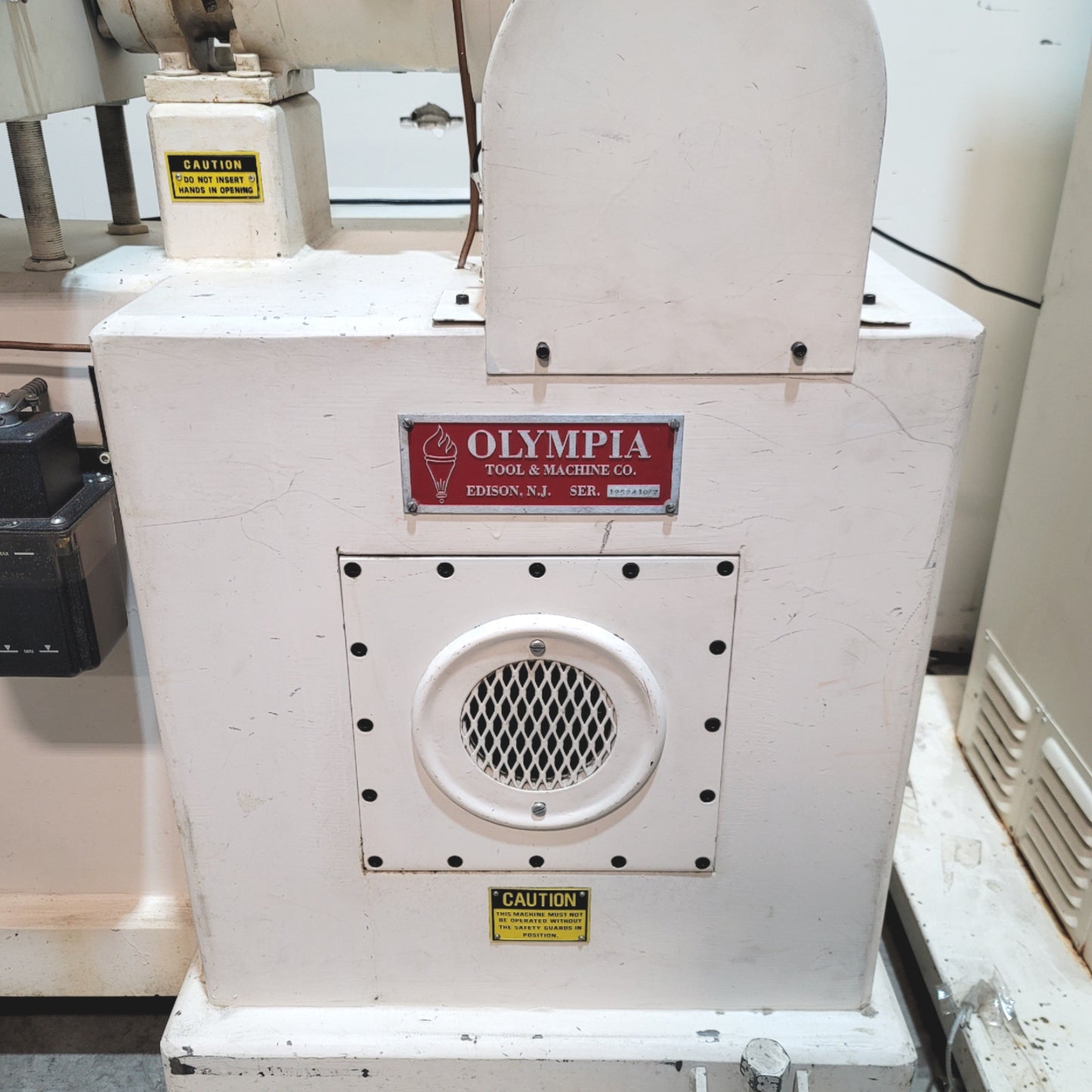 Used Olympia Tool & Machine Co. Plastic Extrusion Machine, 240VAC 3-Ph, 1.25" Screw