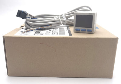 New SMC ZSE20BF-T-P-N01-WDK-X500 Vacuum Pressure Switch, -100 to 100kPa, 12-24VDC