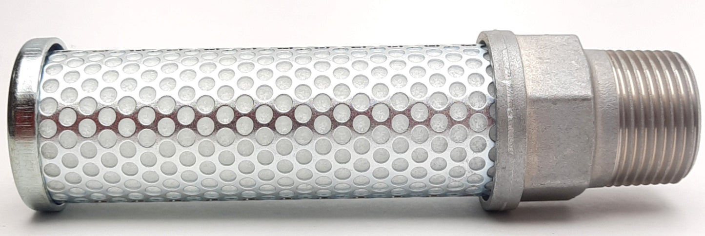 New – Open box Lot of 2 SMC INA-25-88 Pneumatic Silencer, R3/4", 25dB, 1.0MPa Max