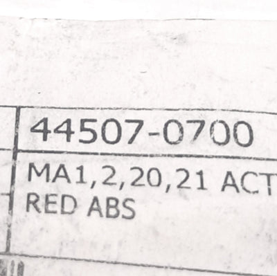 New Omron 44507-0700 Safety Interlock Switch Actuator, MA1,2,20,21, Rating: 24VDC 1A