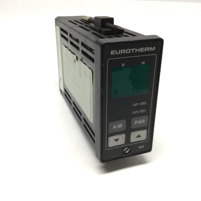 Used Eurotherm 808 Digital Temperature Controller 100-240VAC, 32-600øF, Type J, Triac