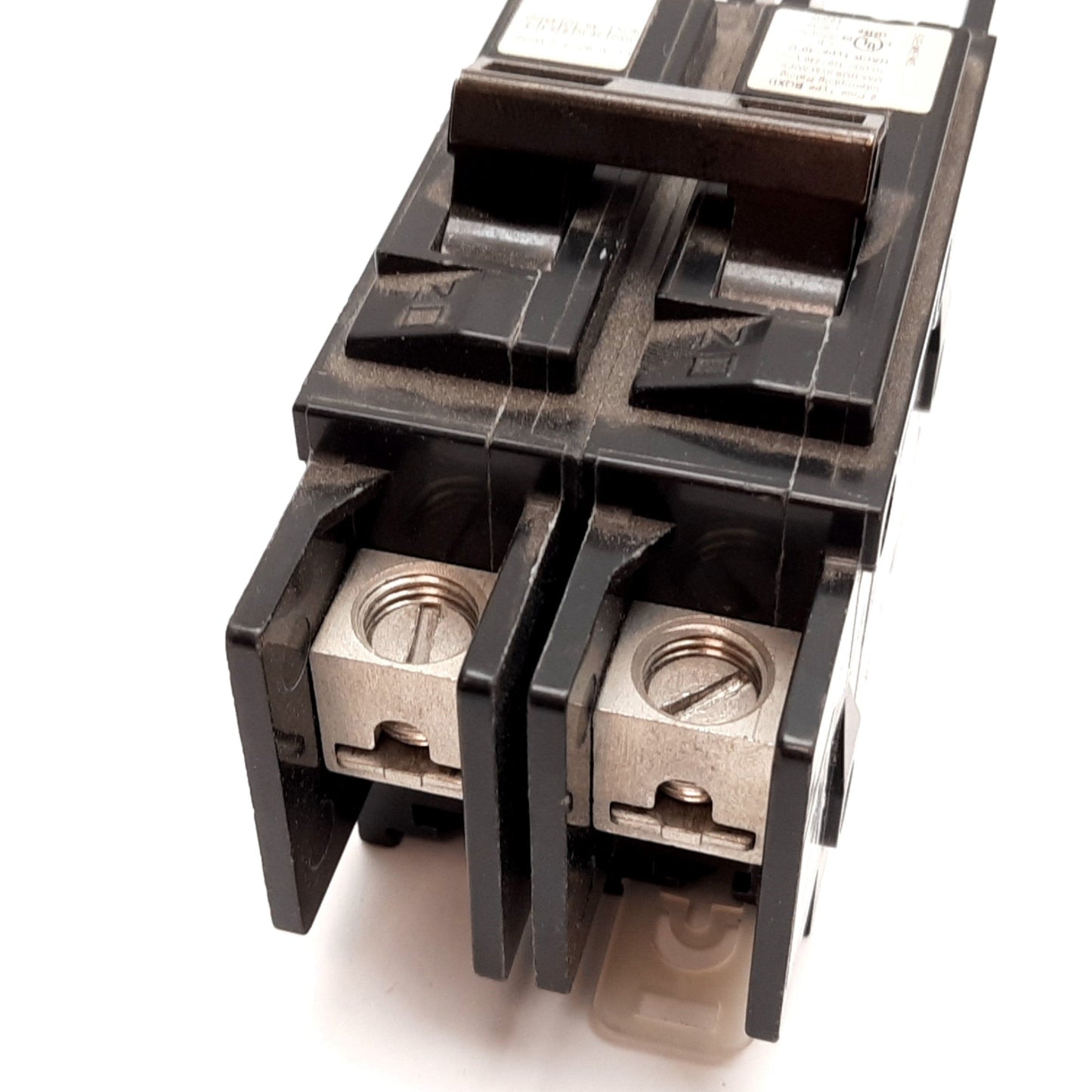 Used Siemens BQ2D010QLD Circuit Breaker, HACR Type, 2-Pole, Rating: 10A 120/240VAC
