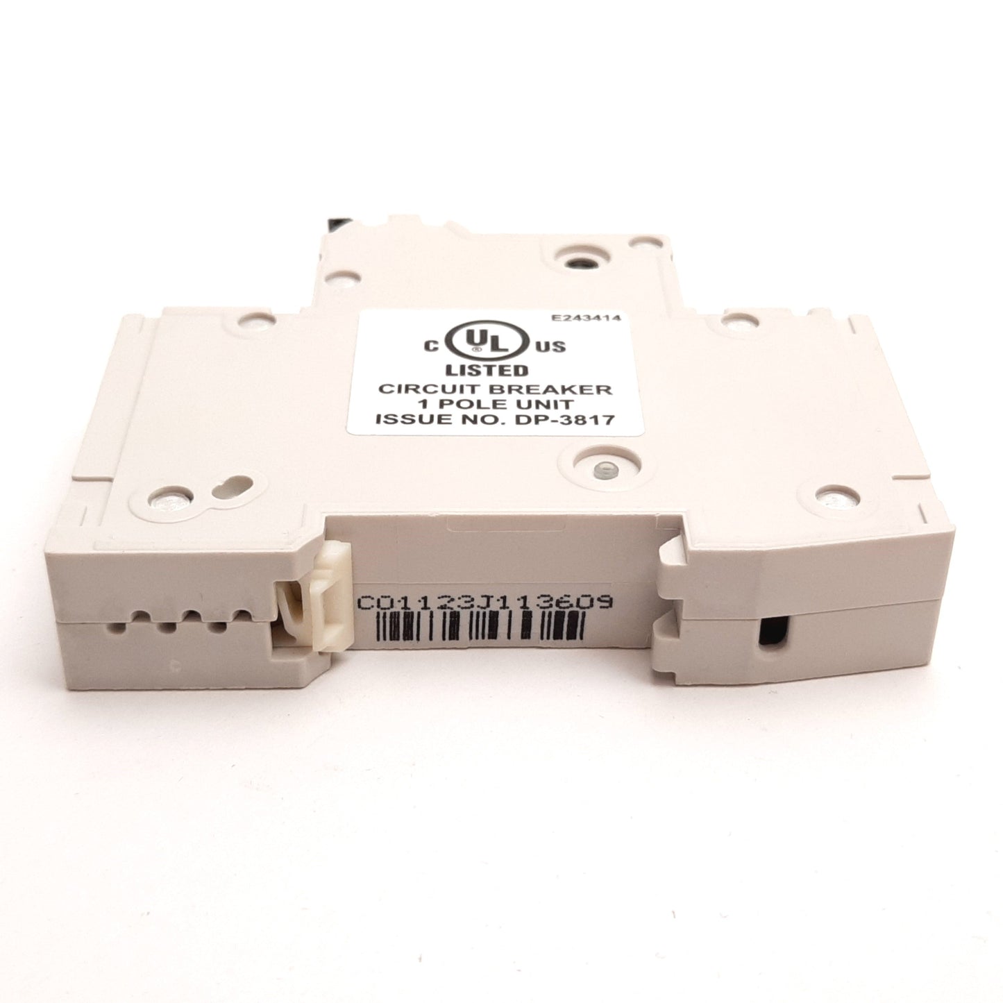 Used Siemens 5SJ4101-7HG40 Circuit Breaker, 1-Pole, C-Curve, Rating: 1A 240VAC 60VDC