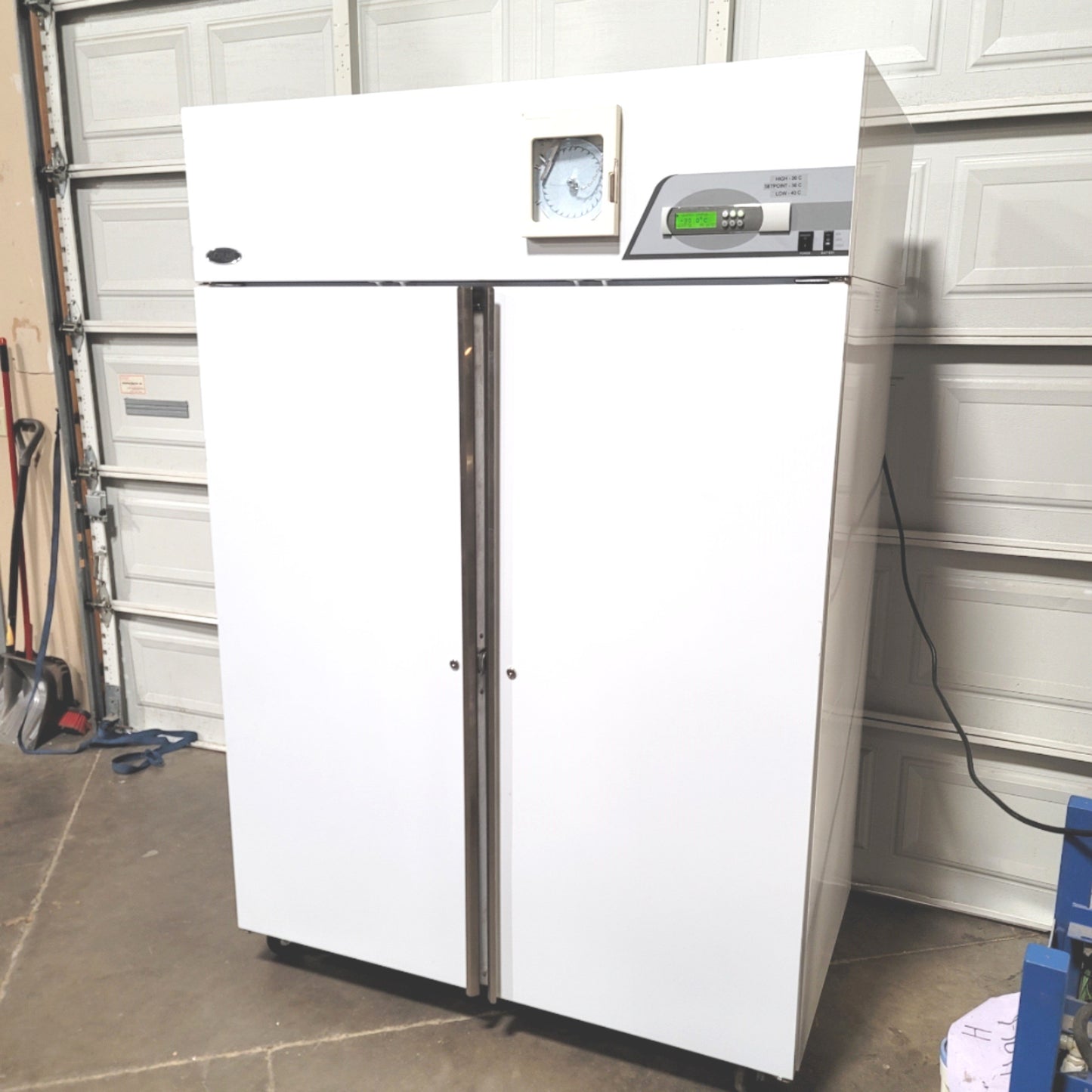 Used Norlake Scientific NSBF482WWW/0 Plasma Freezer 2-Door, 52CuFt, -30°C, 120VAC