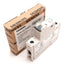 New Siemens 5SJ4110-7HG40 Circuit Breaker, 1-Pole, C-Curve, Rating: 10A 240VAC 60VDC