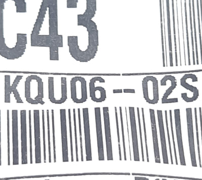 New Lot of 5 SMC KQU06-02S One-Touch Fitting Y-Branch, ø6 Tubing, R 1/4 Port