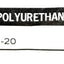 New  SMC TIUB07B-20 Polyurethane Pneumatic Tubing 1/4" OD, ID 0.17" 20m Roll, Black