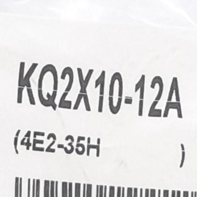 New Lot of 5 SMC KQ2X10-12A One-Touch Plug-In Y Fitting, ø10 Tubing ø12 Port