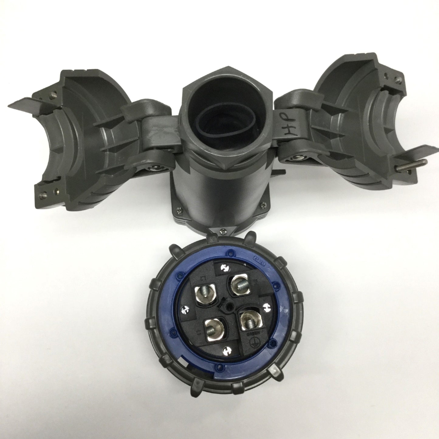 Used Pass & Seymour PS4100P9-W Watertight Connector Male 3PH 4-Pin Plug 100A 250VAC