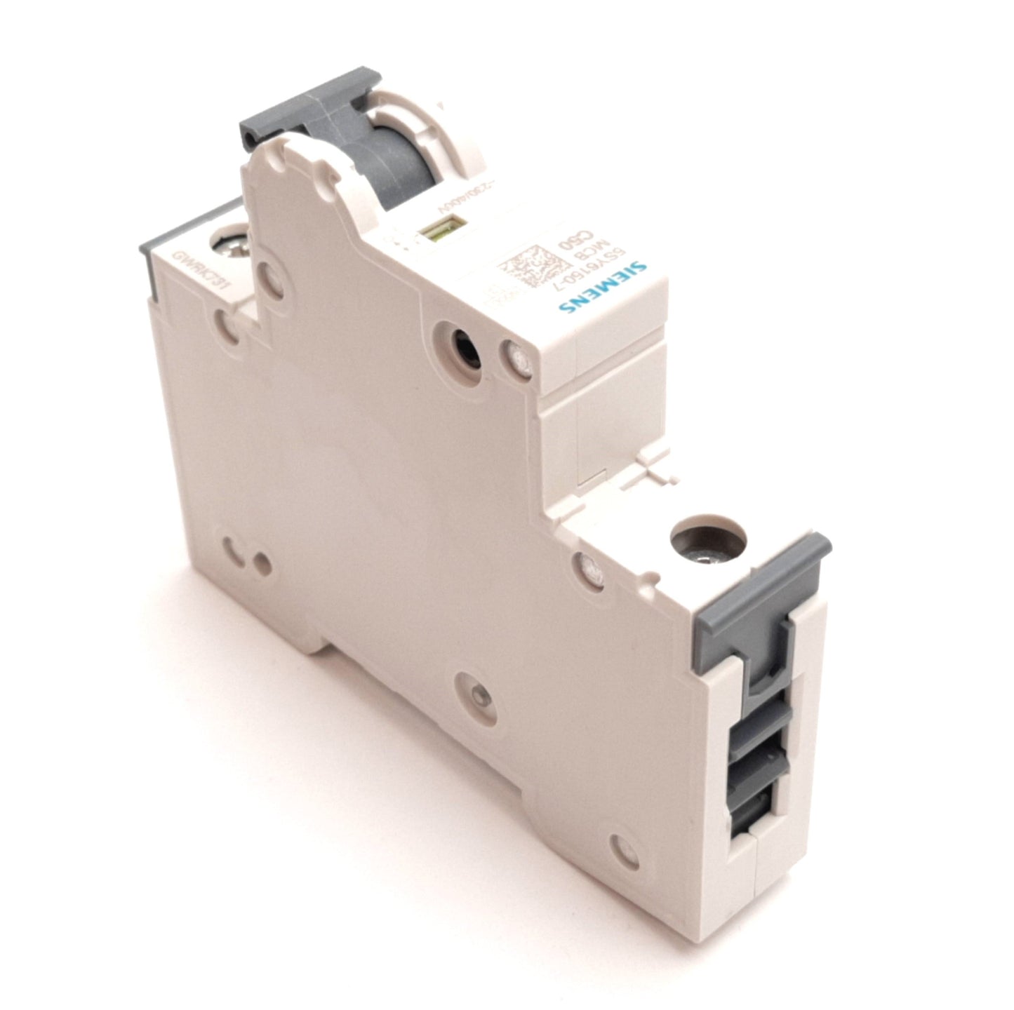New Siemens 5SY6150-7 Miniature Circuit Breaker, 1-Pole, C-Curve, 50A 230/400VAC