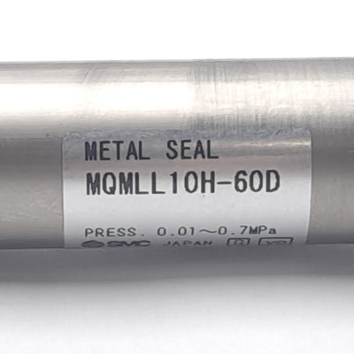 New SMC MQMLL10H-60D Lateral Load Resisting Low Friction Cylinder, 10mm Bore
