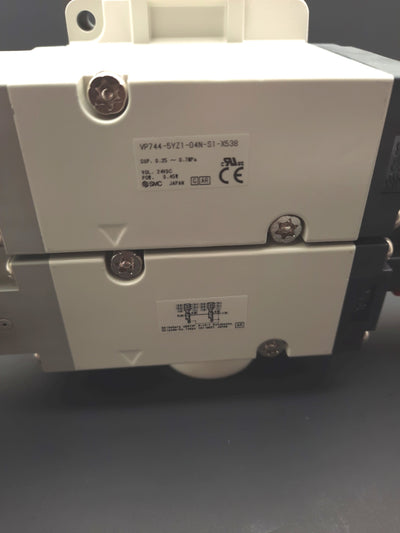 New SMC VP744-5YZ1-04N-S1-X538 Residual Pressure Release Valve 24VDC 0.25-0.7MPa