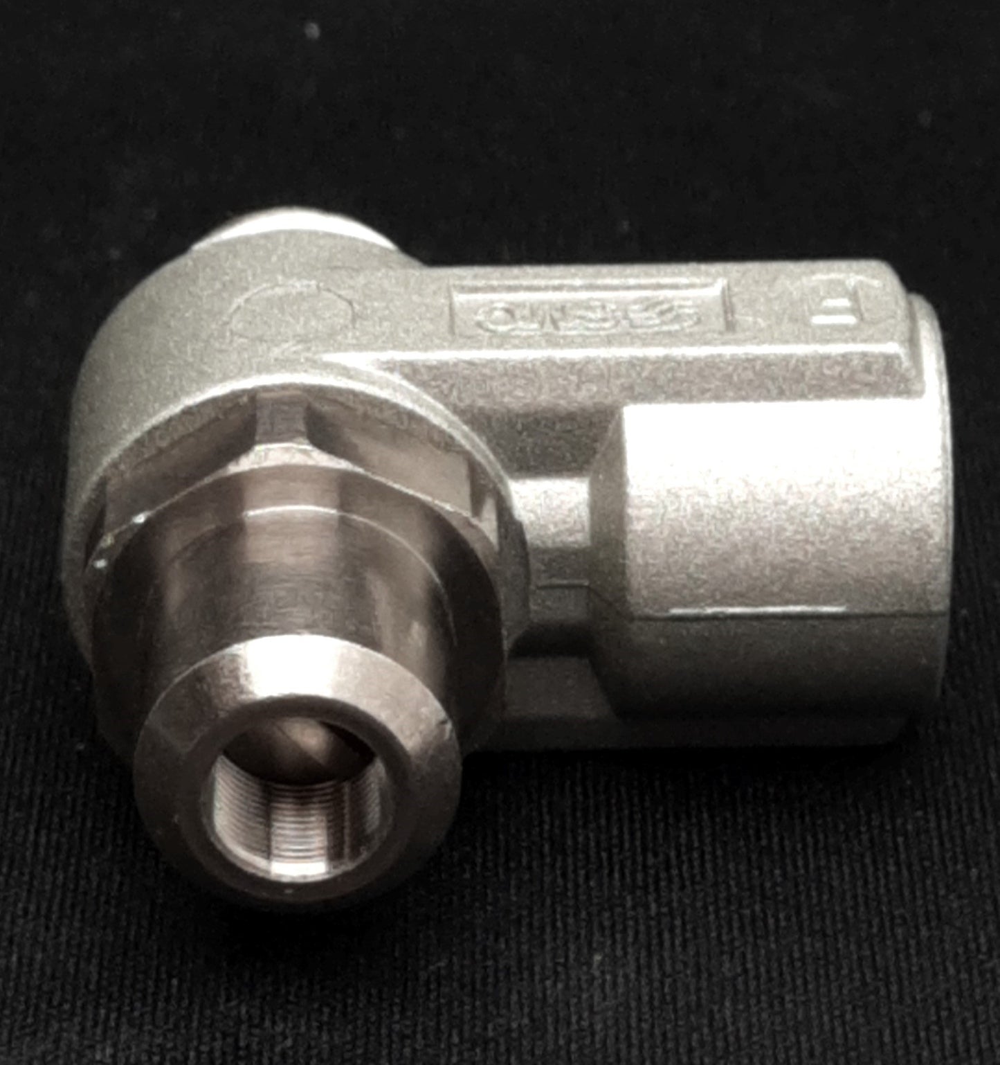 New – Open box Lot of 3 SMC AS2200-F02-ST Elbow Flow Controller R 1/4" M to Rc 1/4" F 0.1-1MPa