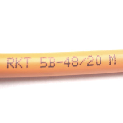 New Lumberg Automation RKT 5B-48/20M Single-Ended Cordset, M12 Female 5-Pin, 50/60V
